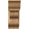 Ekena Millwork Funston Traditional Rough Sawn Bracket w/ Offset Brace, Western Red Cedar, 8"W x 20"D x 20"H BKT0806X20X20FST01RWR - alternate 3